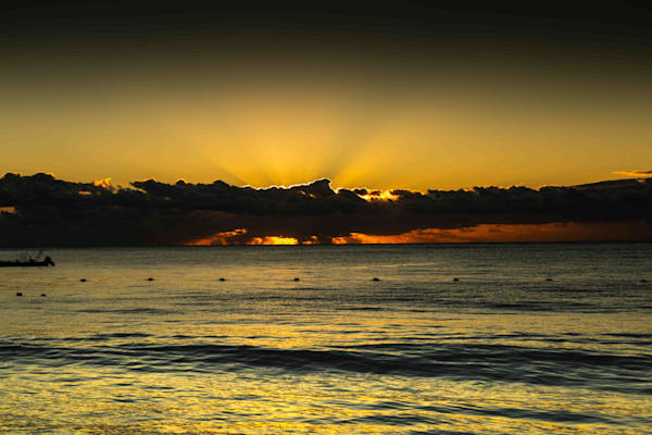 Visions of God Rays | Caribbean Sunrise Photography | BamaPrice.com