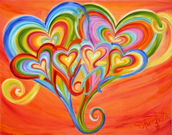Intertwining Artwork Intertwined Family Art | The Heart Artist