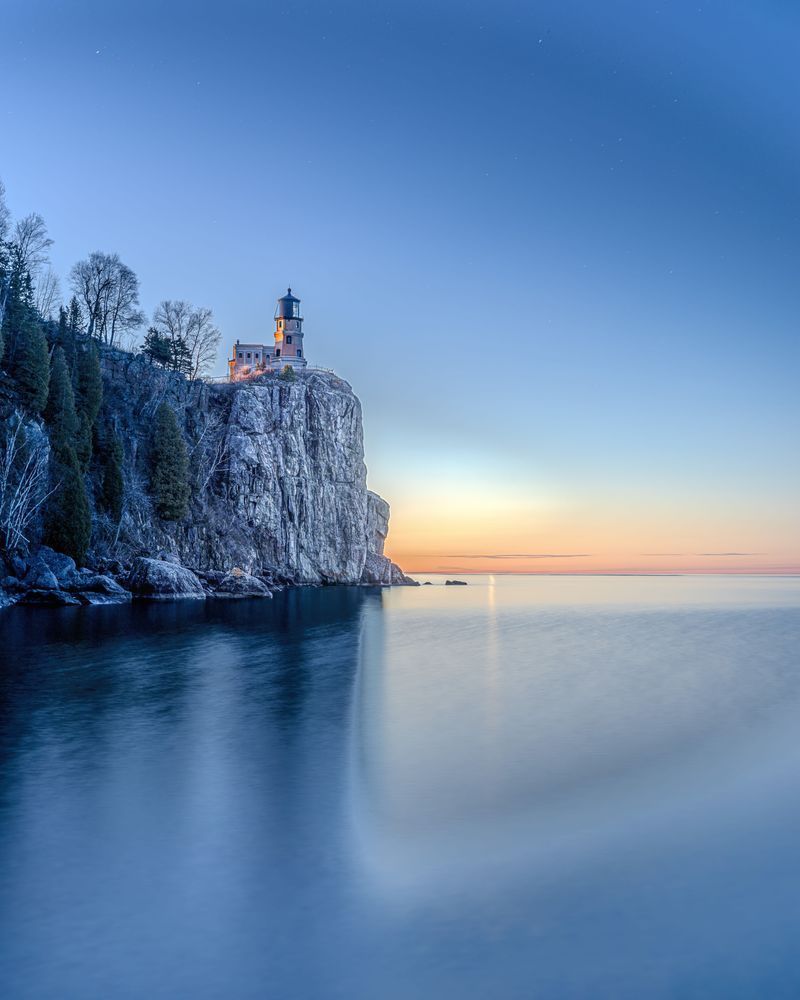 Where the Blue Hour Holds | Lake Superior Fine Art Print
