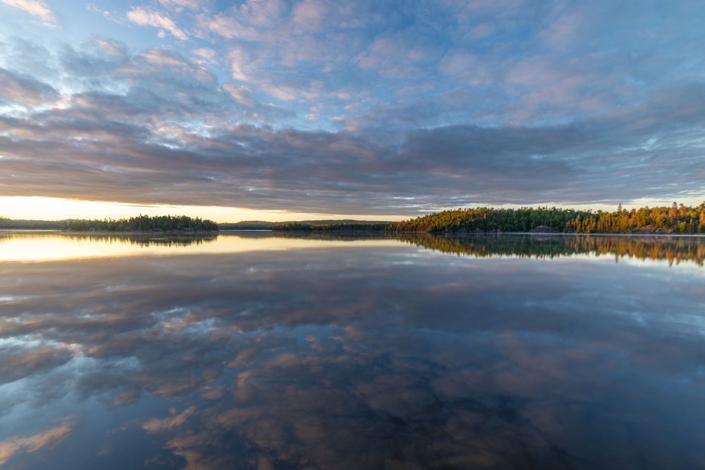 Where the Lake Holds the Sky | BWCA Fine Art Print