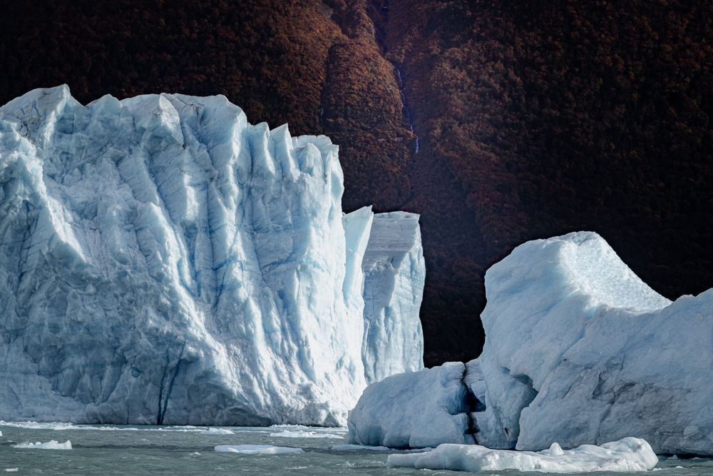 The Weight of Blue | Patagonia Blue Glacier Fine Art Print