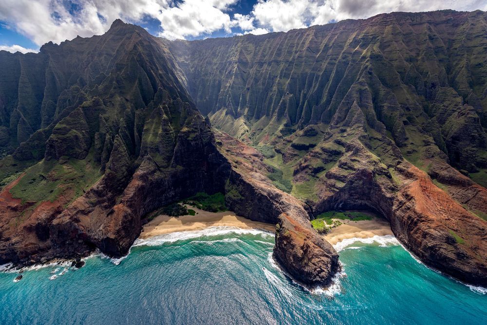 The Folded Coast | Kauai Coastal Cliffs Fine Art Print