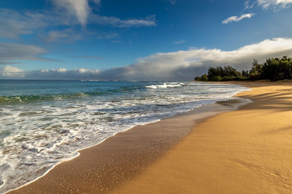 Beneath the Mountain of Light | KauaÊ»i Shoreline Print
