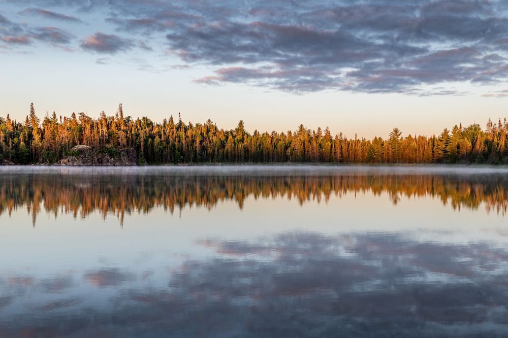 Morning Held Still | BWCA Lake Reflection Fine Art Print