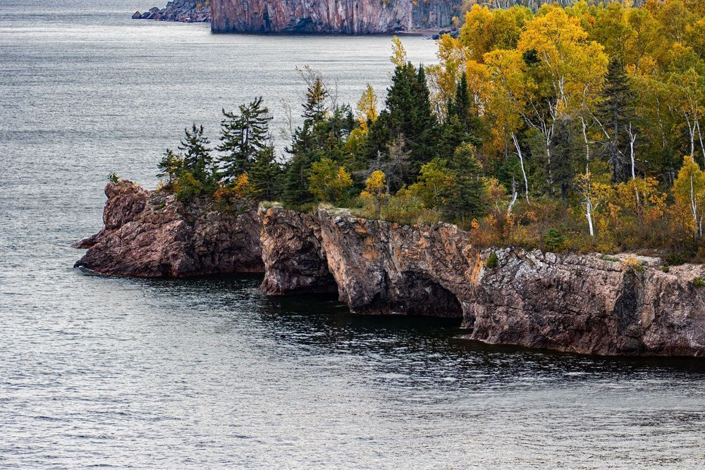 Autumn Holds the Shore | Lake Superior Photography Print