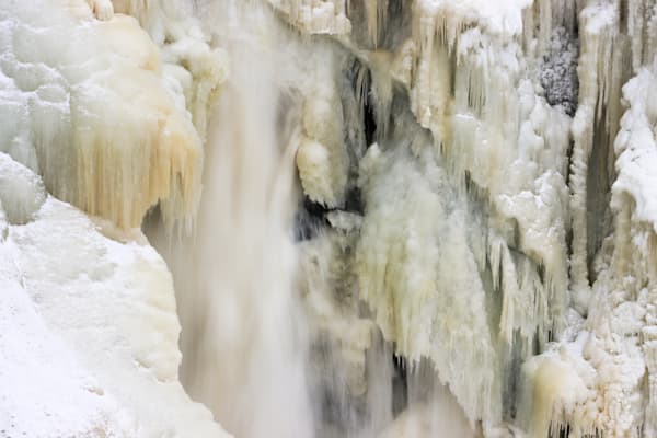 Frozen Curtain of High Falls