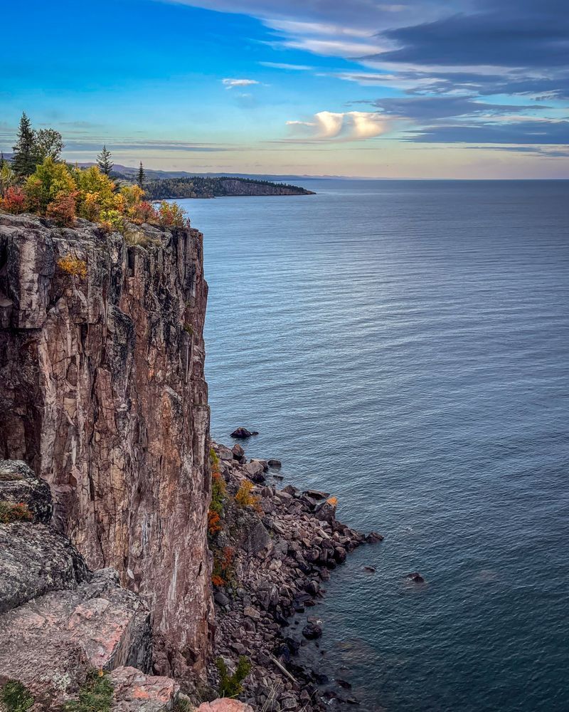 Quiet Drop | Palisade Head Lake Superior Coast Fine Art Print