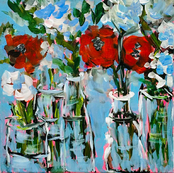 Glass Poppy Party