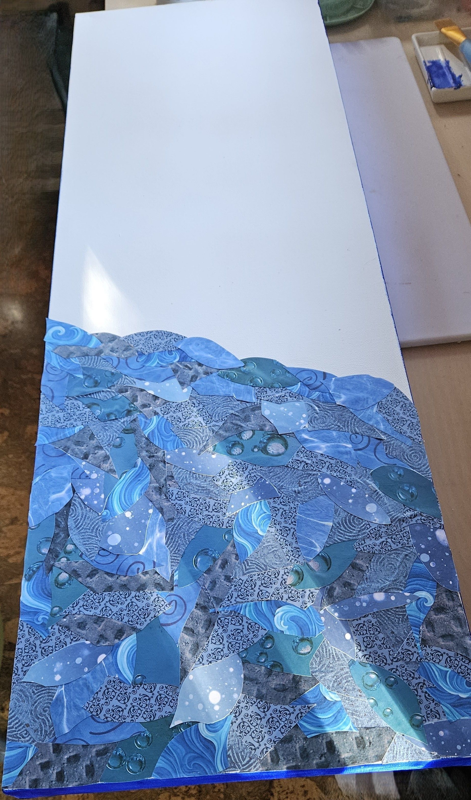 
        <div class='title'>
          Mixed media triptych panel in progress showing composition and layering
        </div>
       
        <div class='description'>
          
        </div>
      