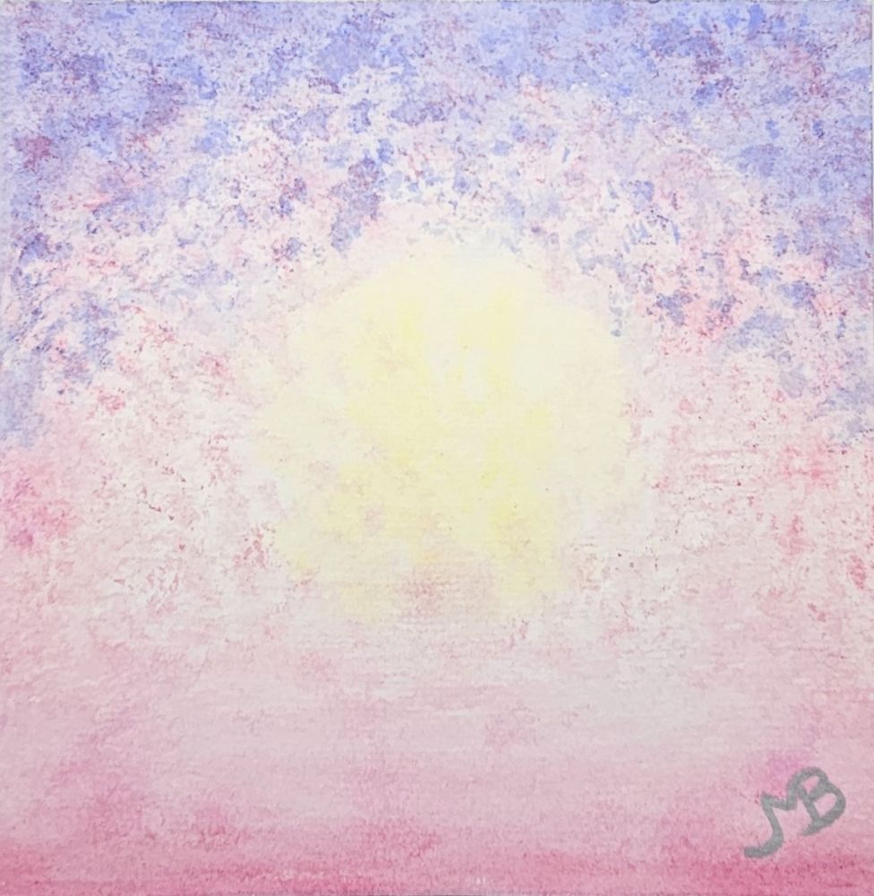 "Dawn Whispers - Serene Watercolor Artwork"