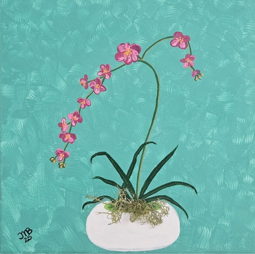 In The Heart Of Green: An Orchids Tale Art | Left Brain Creative - Art by JMB