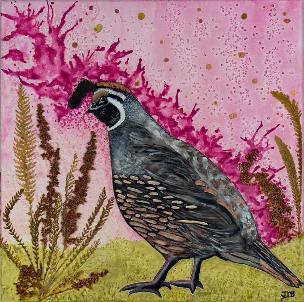 The Tamarack's Quail Art | Left Brain Creative - Art by JMB