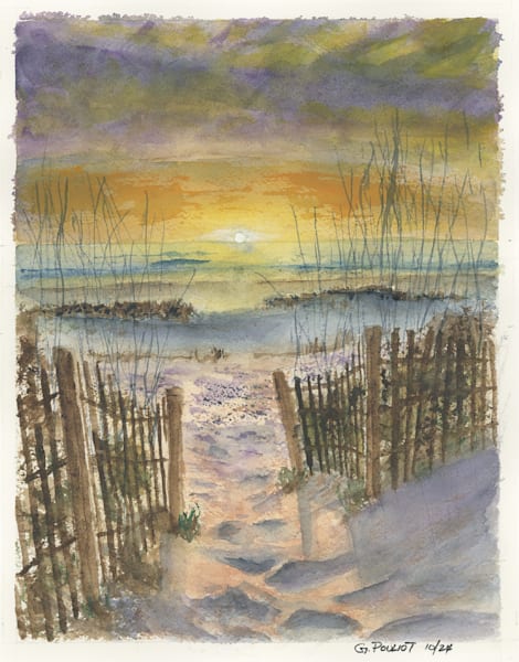 The Dunes At Sunset
