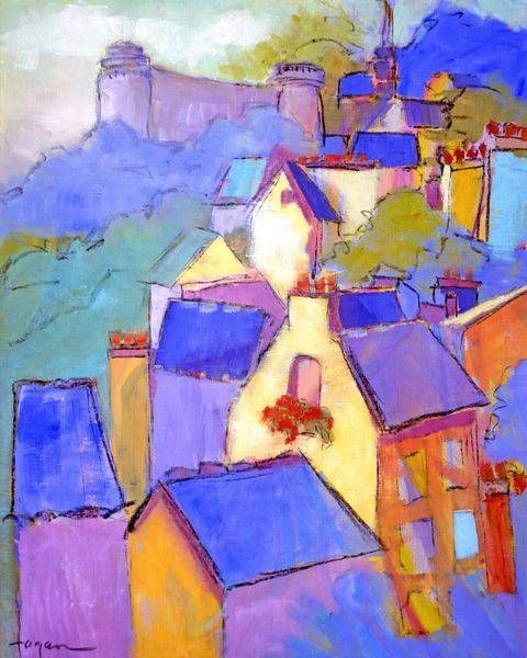 Rue Du Jerzual Art | Dorothy Fagan Fine Arts