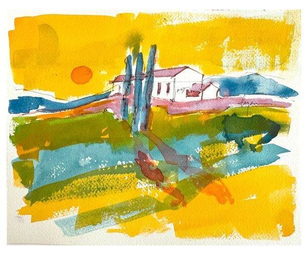 Colors Of Italy: Under The Tuscan Sun Art | Dorothy Fagan Fine Arts