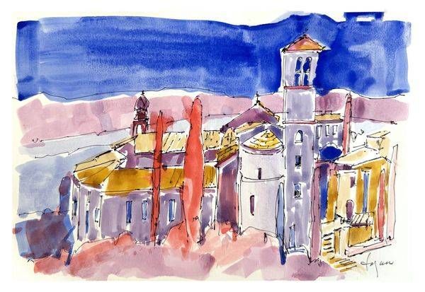 Colors Of Italy Loro Cuifenna Art | Dorothy Fagan Fine Arts