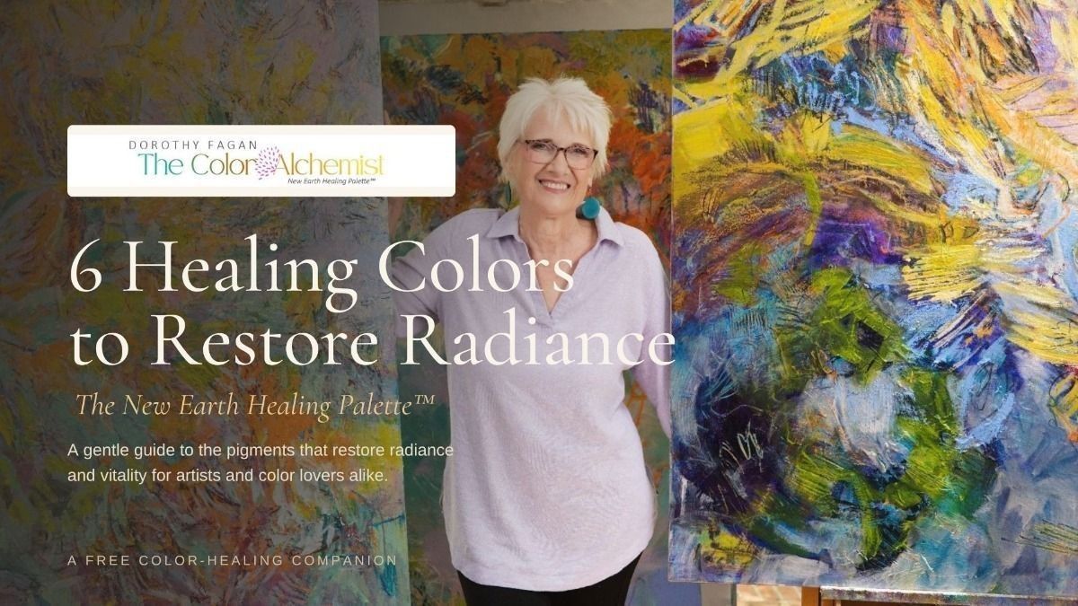 Healing color palette free download guide for artists — expressionist fine art painter Dorothy Fagan Cobbs Creek Virginia