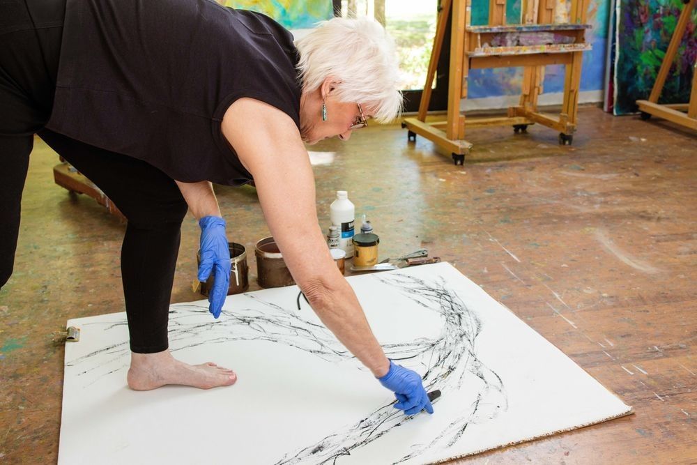 Dorothy Fagan Artist's Legacy Proof, Virginia Studio by the Pond