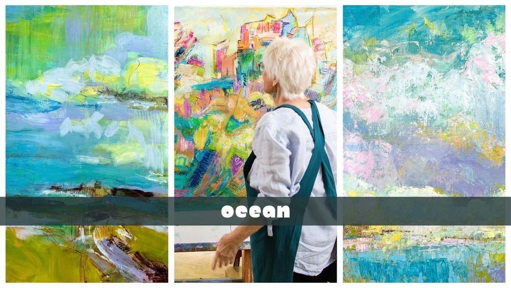 Chesapeake Bay Watershed, Ocean Confluence, Artist's Legacy Portfolio, Dorothy Fagan 