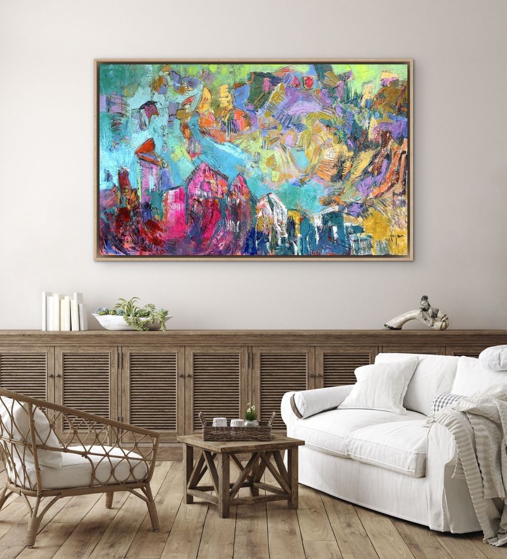 Enchantress abstract open edition canvas print