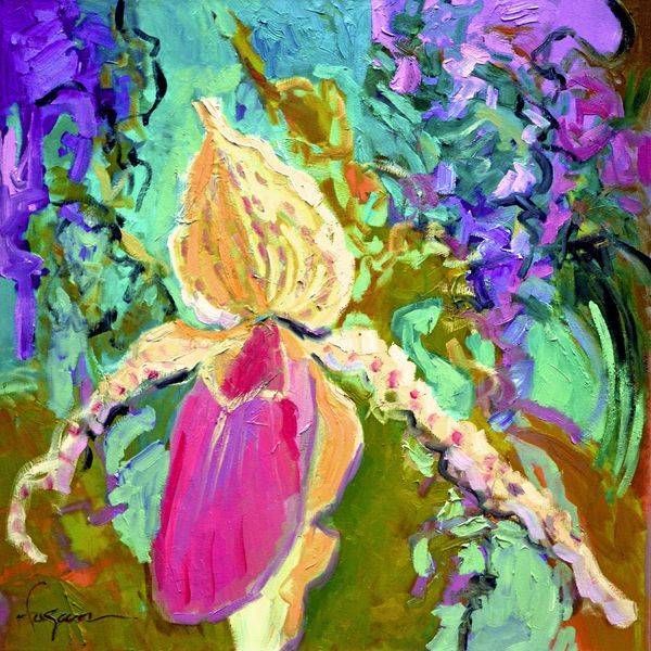 Orchid House Ii Art | Dorothy Fagan Fine Arts