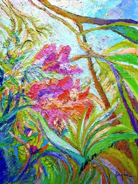 Orchid House Ii Art | Dorothy Fagan Fine Arts