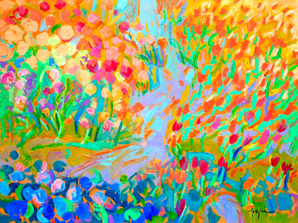 Garden Of Joy Art | Dorothy Fagan Fine Arts