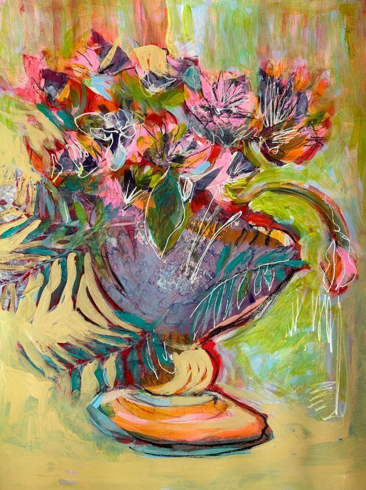 Bouquet Of Hearts Viii Art | Dorothy Fagan Fine Arts