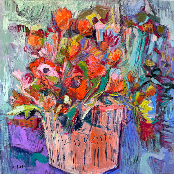 Bouquet Of Hearts Xii Art | Dorothy Fagan Fine Arts