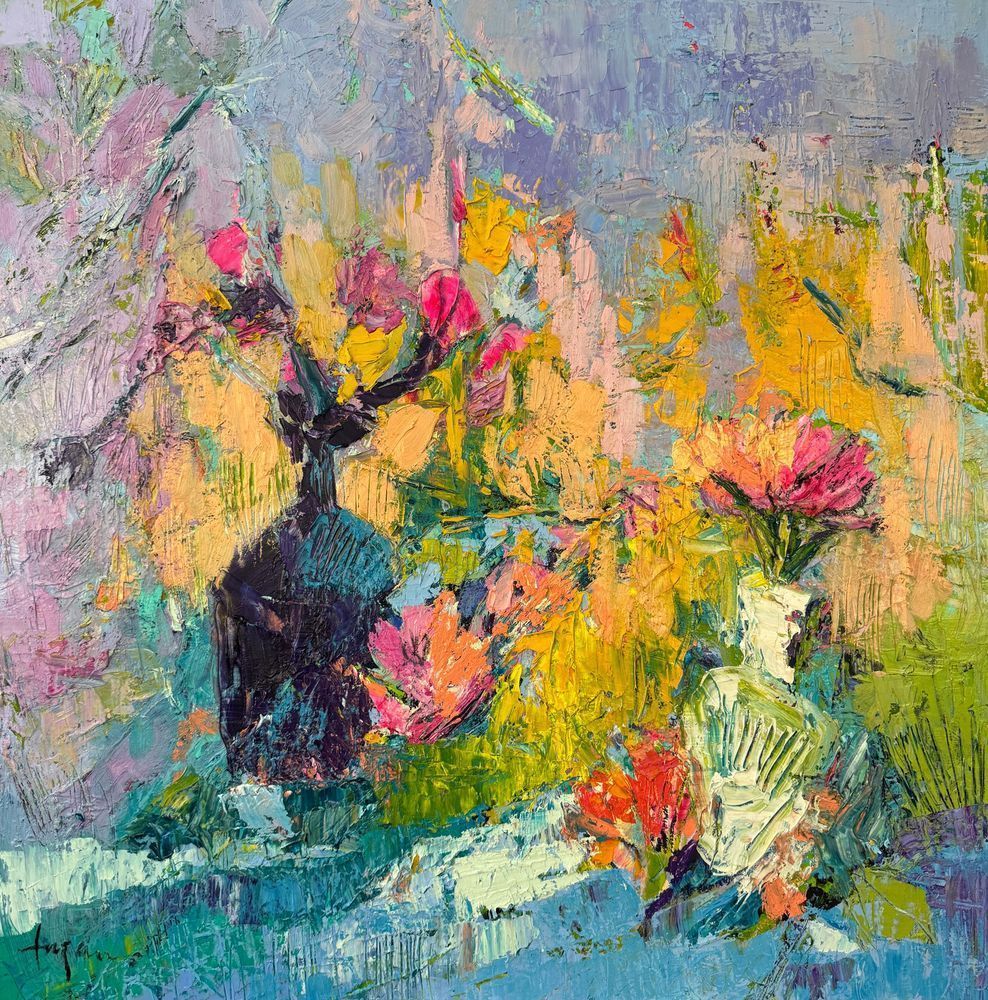 Bouquet Of Hearts Ii Art | Dorothy Fagan Fine Arts