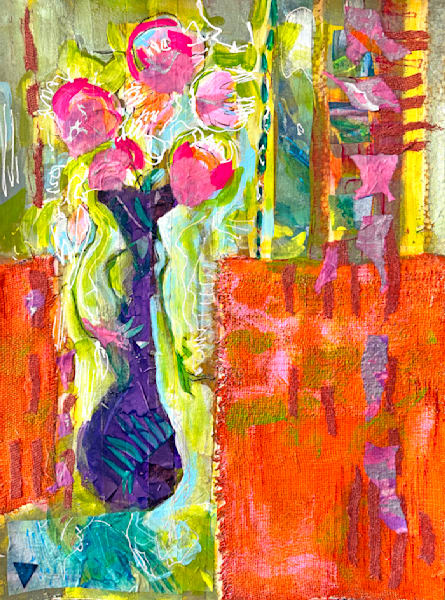Bouquet Of Hearts Iv Art | Dorothy Fagan Fine Arts