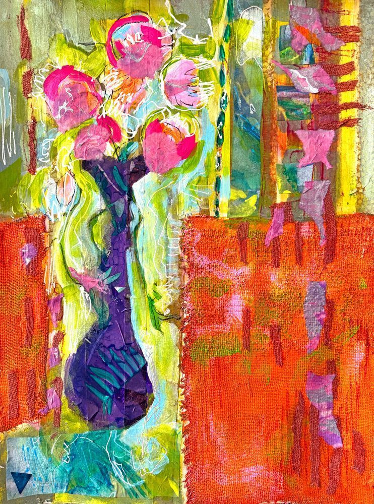Bouquet Of Hearts Iv Art | Dorothy Fagan Fine Arts
