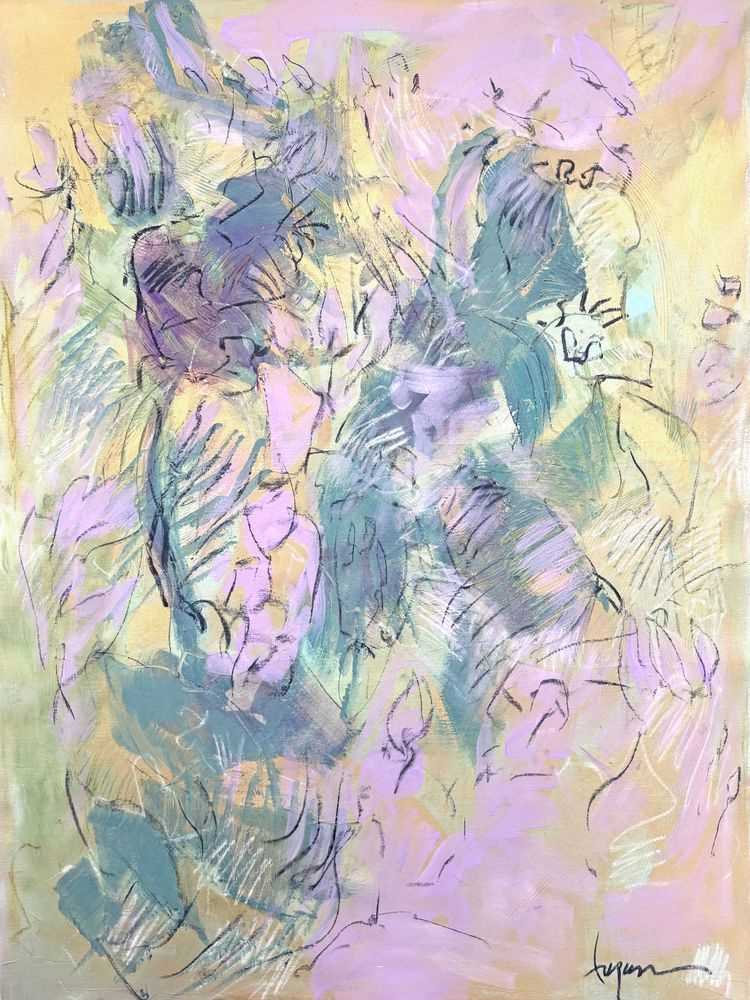 Botanical Orchid IV Dorothy Fagan Fine Arts Limited Edition Canvas