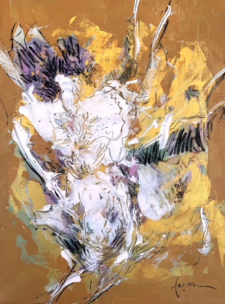 Orchid Essence VIII Abstract by Dorothy Fagan Fine Arts