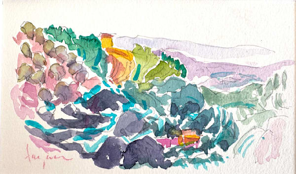 Olives Over Florence by Dorothy Fagan