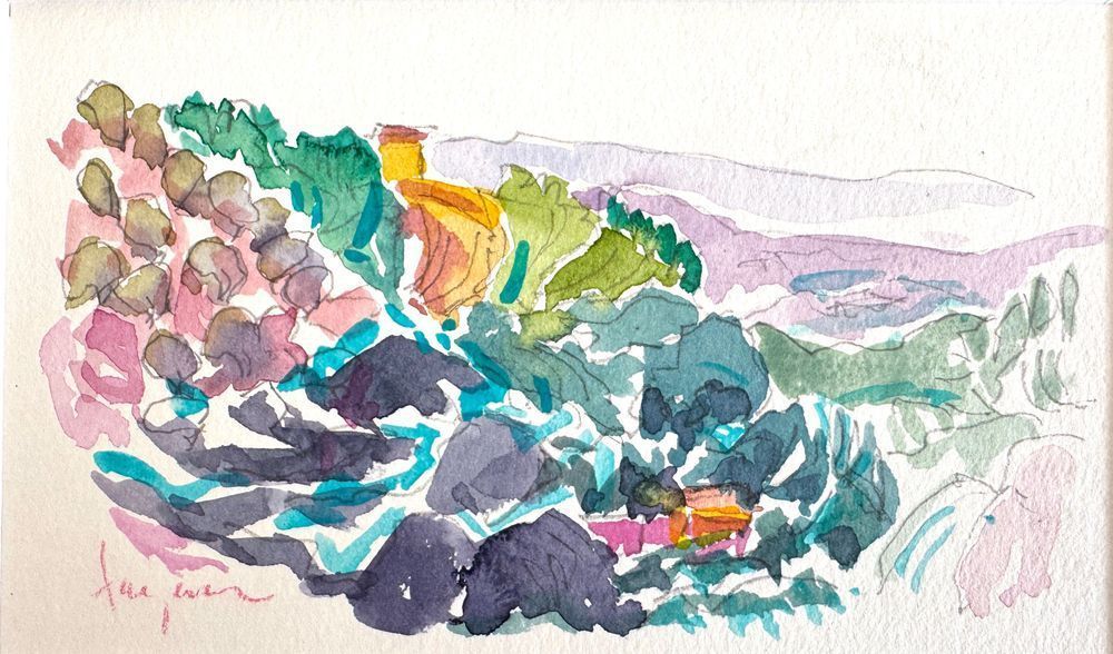 Olives Over Florence by Dorothy Fagan
