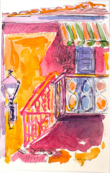 Capalbio Rosa by Dorothy Fagan