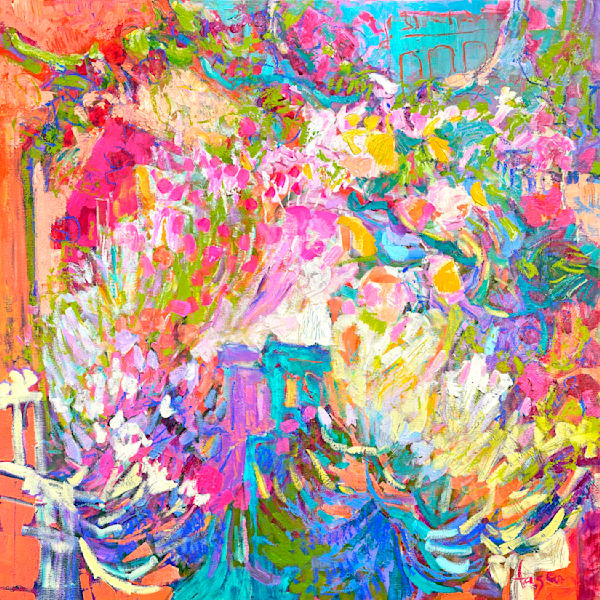 Tangerine Dream Canvas Print by Dorothy Fagan