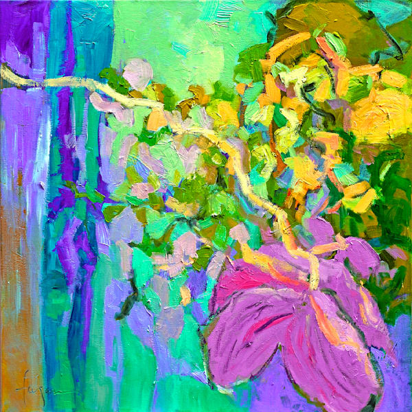Orchid House Print by Dorothy Fagan