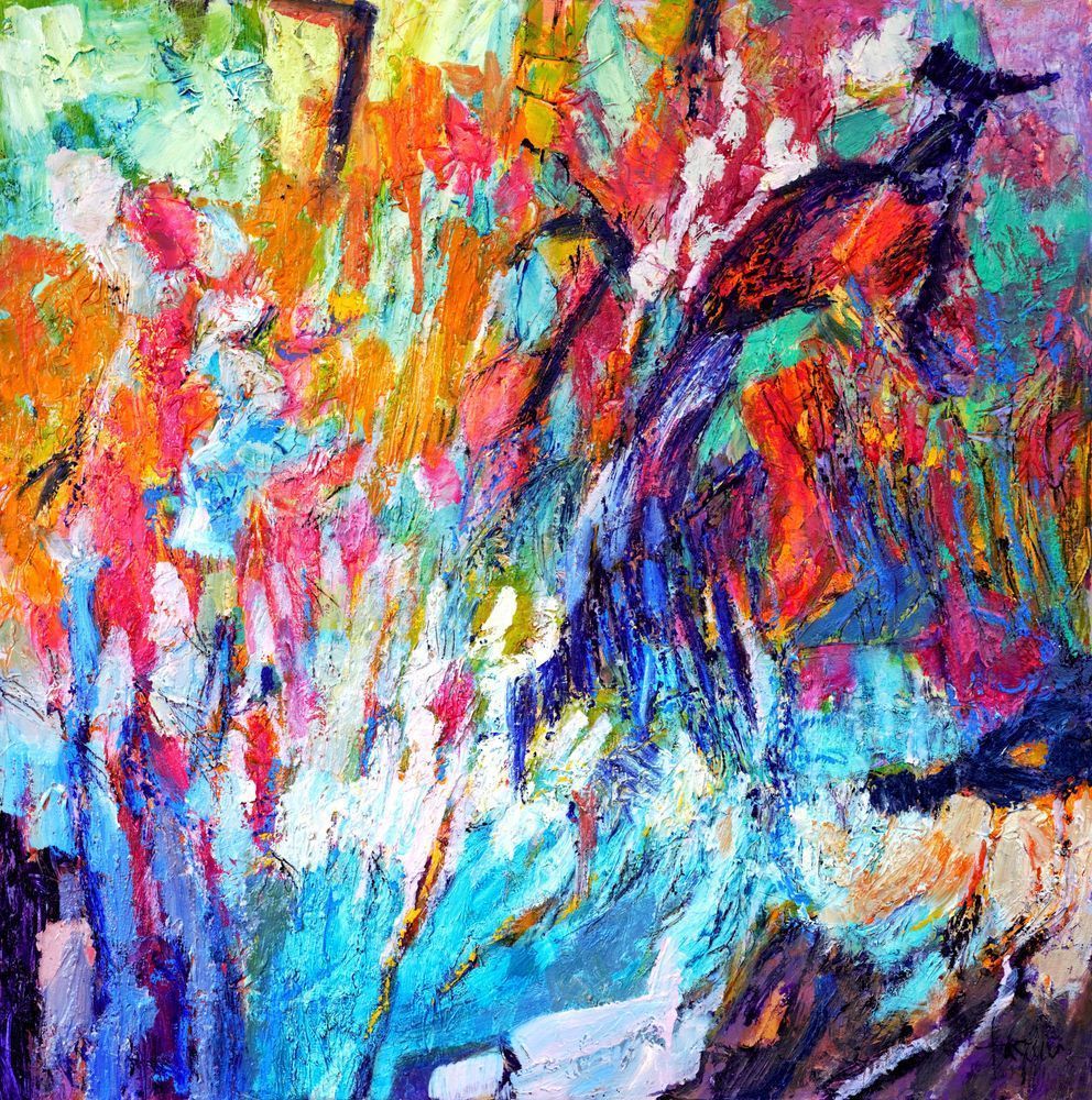 Will 'O Wisp Flower Essence Art by Dorothy Fagan