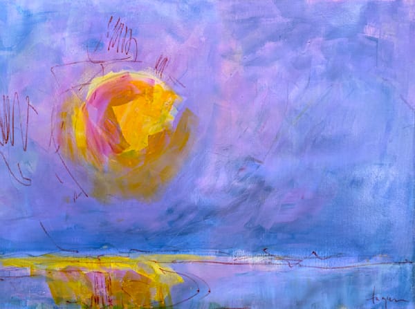 Peaceful Sunset Fine Art Print, Harmony by Dororthy Fagan