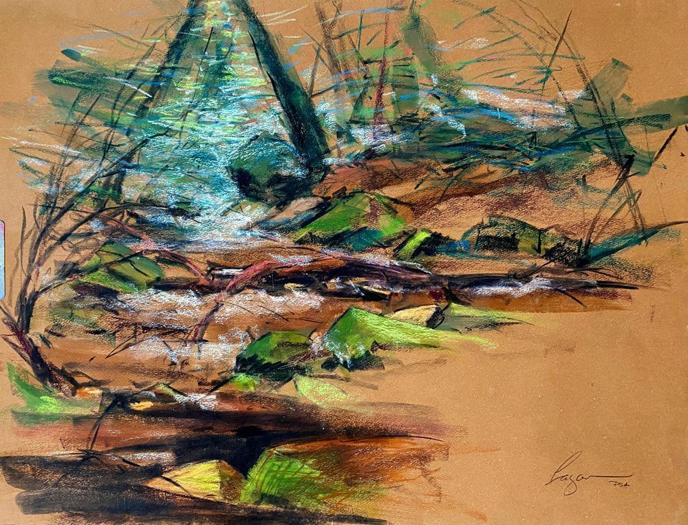 Lye Brook Falls I Art | Dorothy Fagan Fine Arts