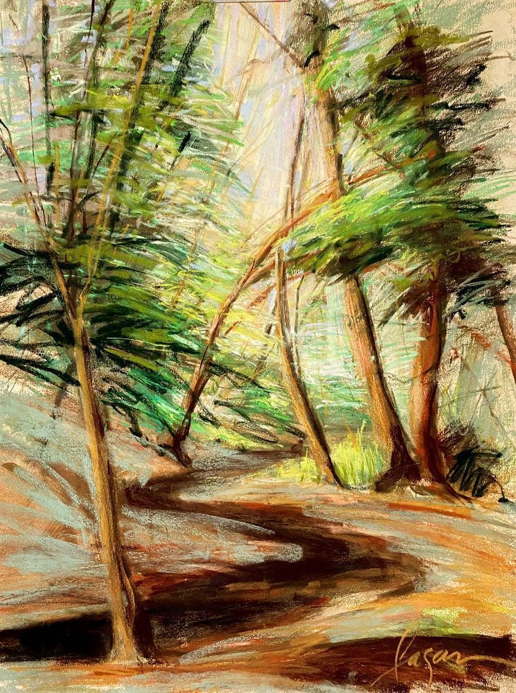 Elakala Falls Trail Art | Dorothy Fagan Fine Arts