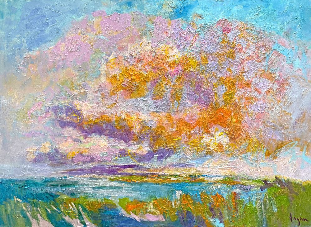 Beautiful Sunset Beach Art Dorothy Fagan Fine Art