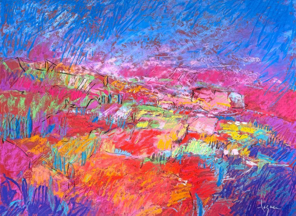 The Heavens Sliced Down into the Meadow Dorothy Fagan Artist Edition