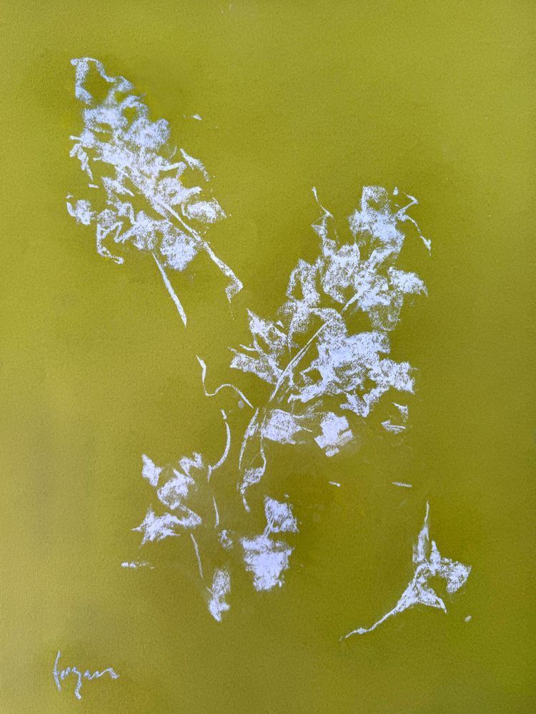 Lilac Blush I by Dorothy Fagan Botanical Essence Fine Arts