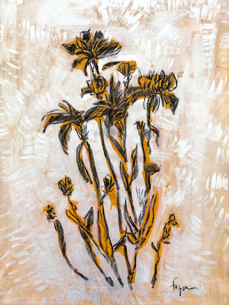 Meadow II Graphic Dorothy Fagan Fine Arts