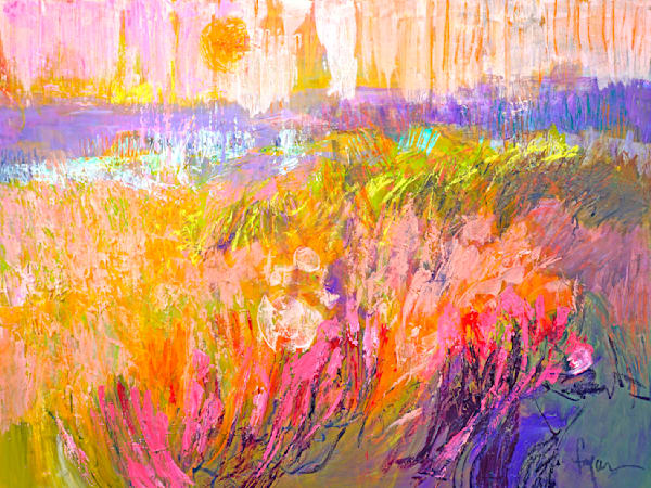 Refuge Among Friends Art | Dorothy Fagan Fine Arts
