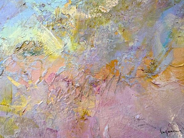 Large Cloud Abstract Art, Soaring 13 by Dorothy Fagan