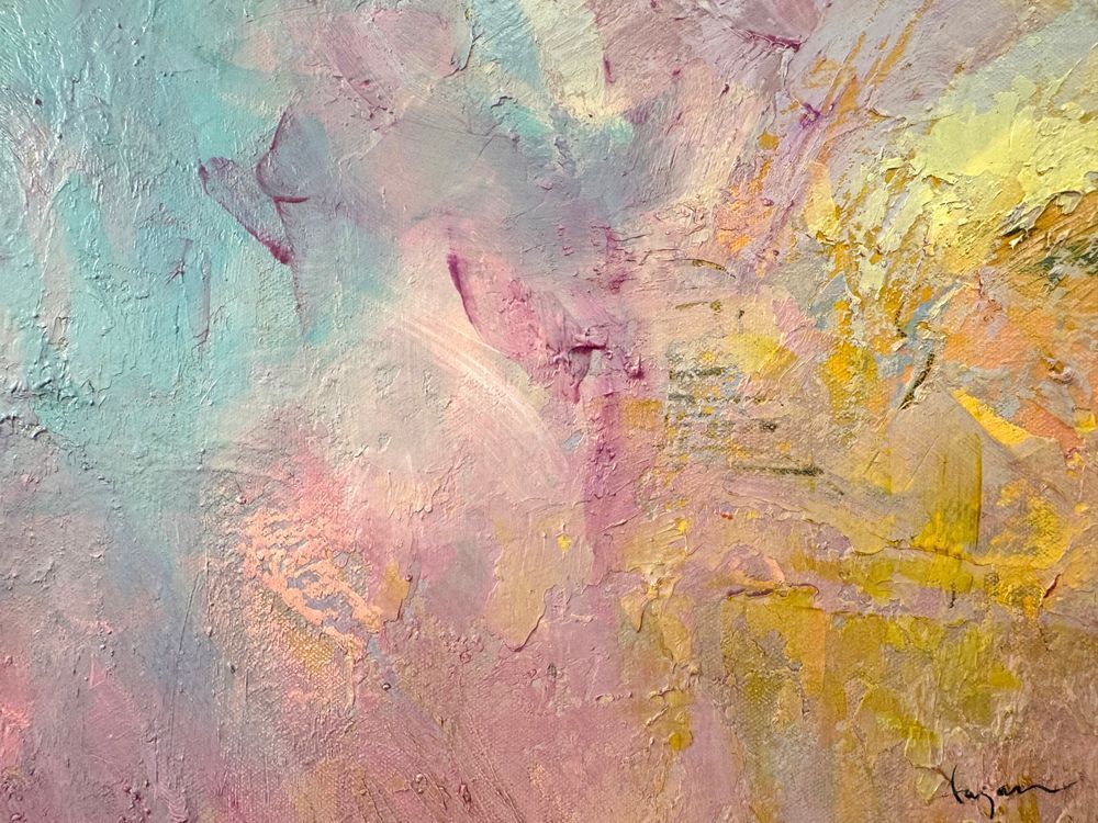 Large Cloud Painting, Soaring 11 by Dorothy Fagan